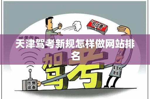 天津驾考新规怎样做网站排名