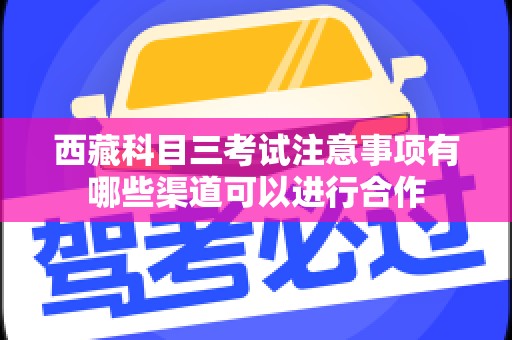 西藏科目三考试注意事项有哪些渠道可以进行合作