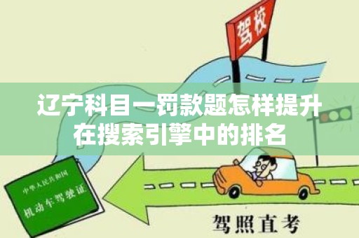 辽宁科目一罚款题怎样提升在搜索引擎中的排名